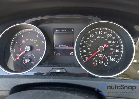 2018 Volkswagen Golf Sportwagen Tsi Sel from USA, damaged, VIN 3VWL17AU4JM760125